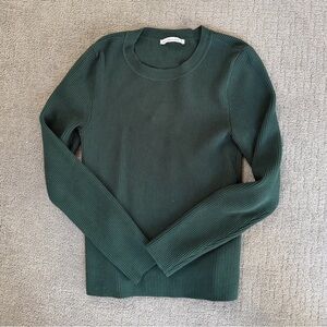 Abercrombie Long-Sleeve Ottoman Crew Top - Size M